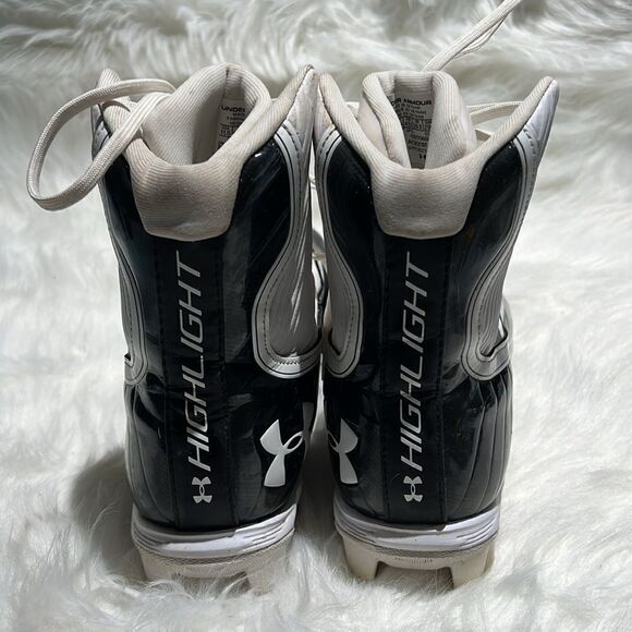 Under Armour Highlight high top cleats Size 11.5. B88 - Picture 6 of 8